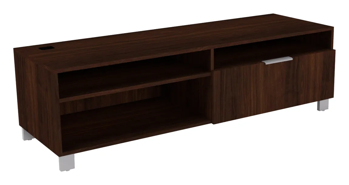 small credenza with shelves and file drawer 12