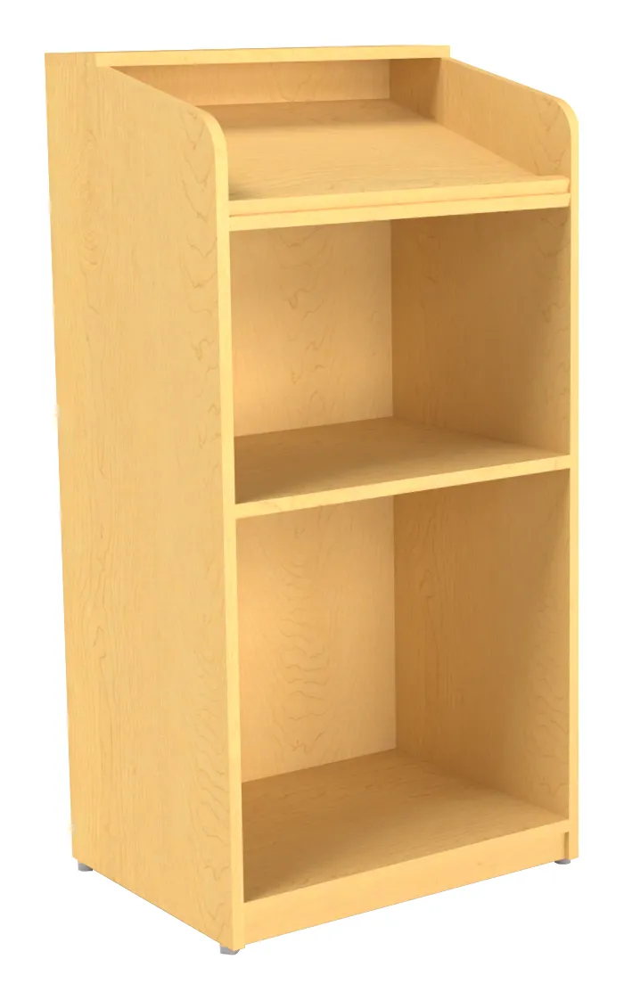 small mobile lectern 13