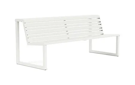 Metal Park Bench
