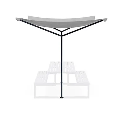 Dark Sun Shade with Frame
