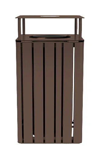 Trash Can with Lid