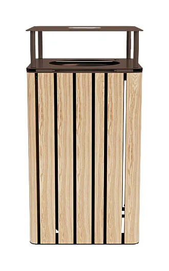 Trash Can with Lid