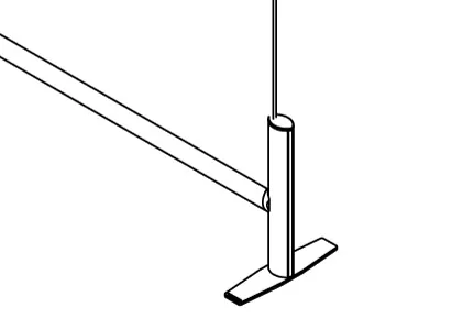 Terrace Free-Standing Bracket (Pair)