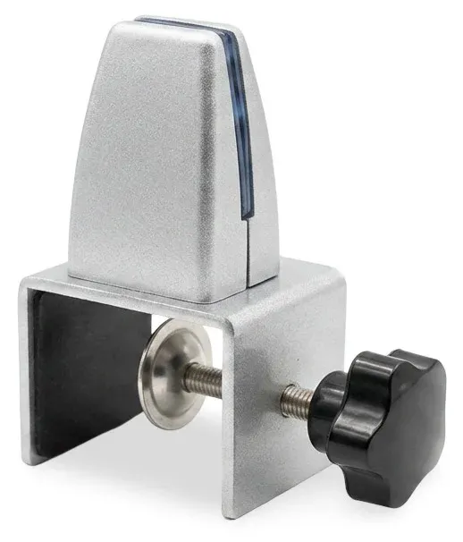 Cubicle Top Clamp Mount Bracket for Plexiglass & Acrylic Panels
