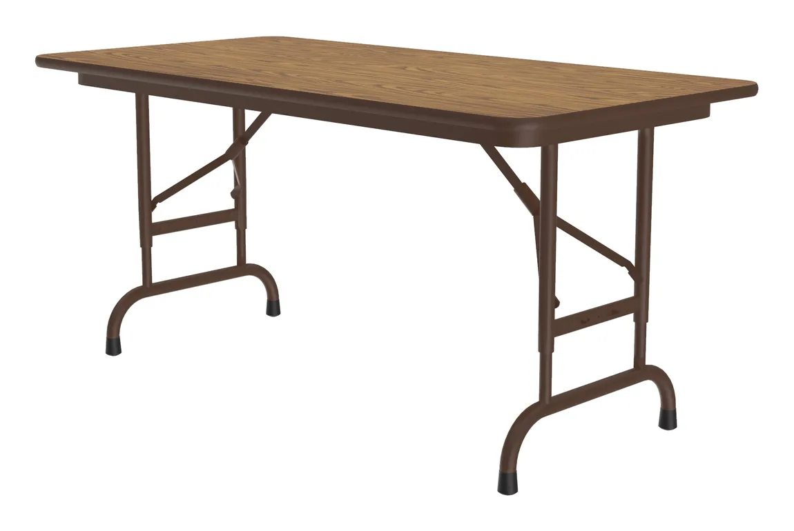 Height Adjustable Folding Table
