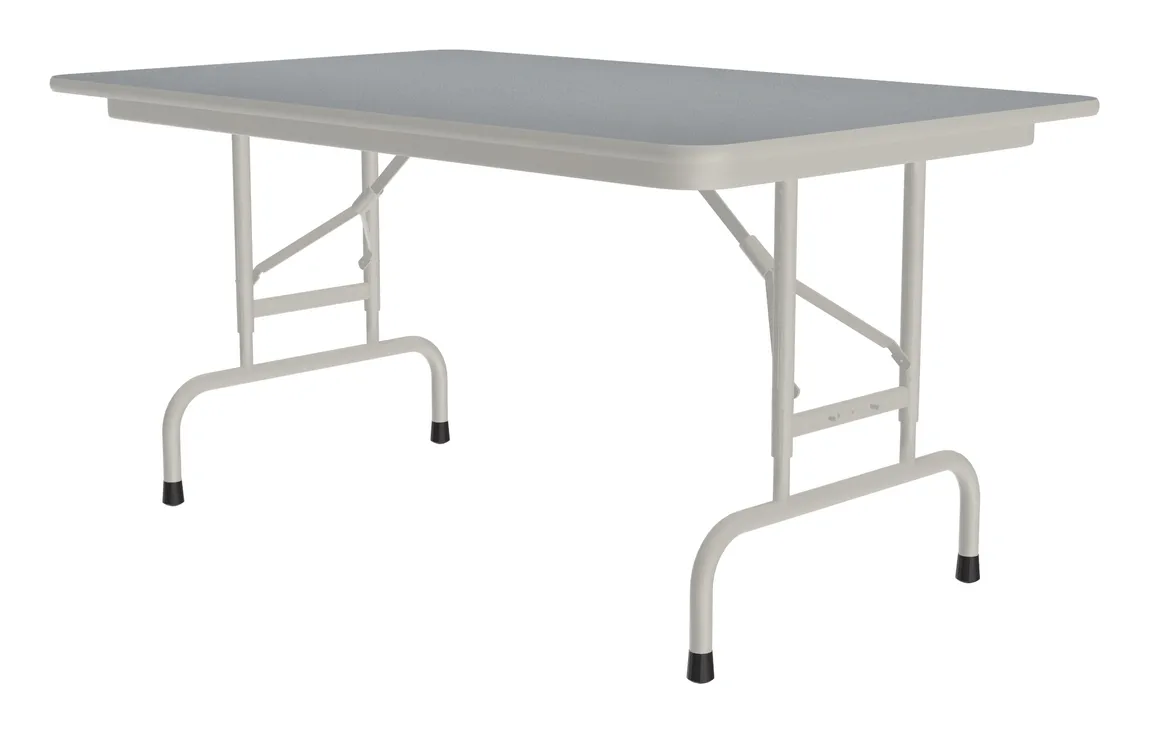 Folding Table with Adjustable Legs