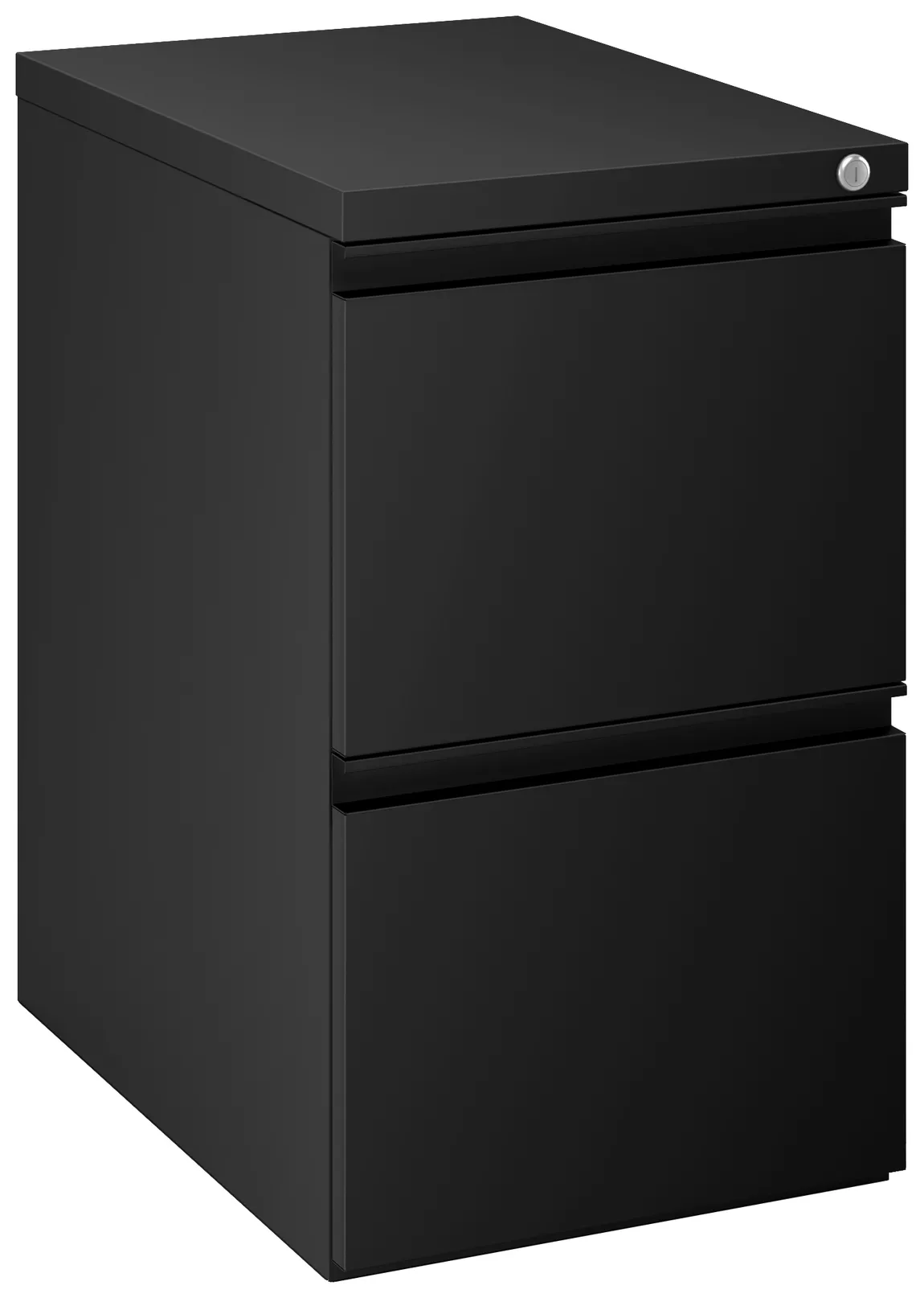 2 Drawer Metal Pedestal