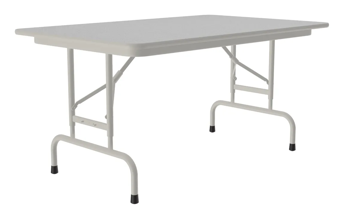Folding Table with Adjustable Legs