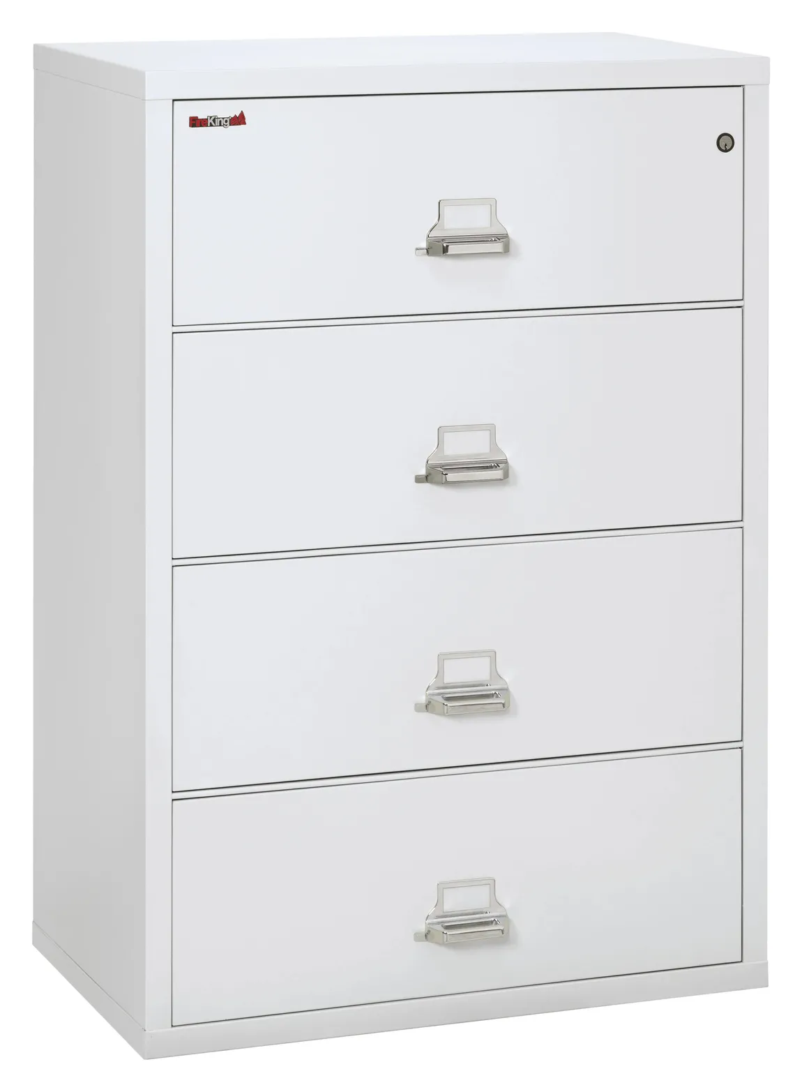 4 Drawer Lateral Fireproof File Cabinet - 38 Wide