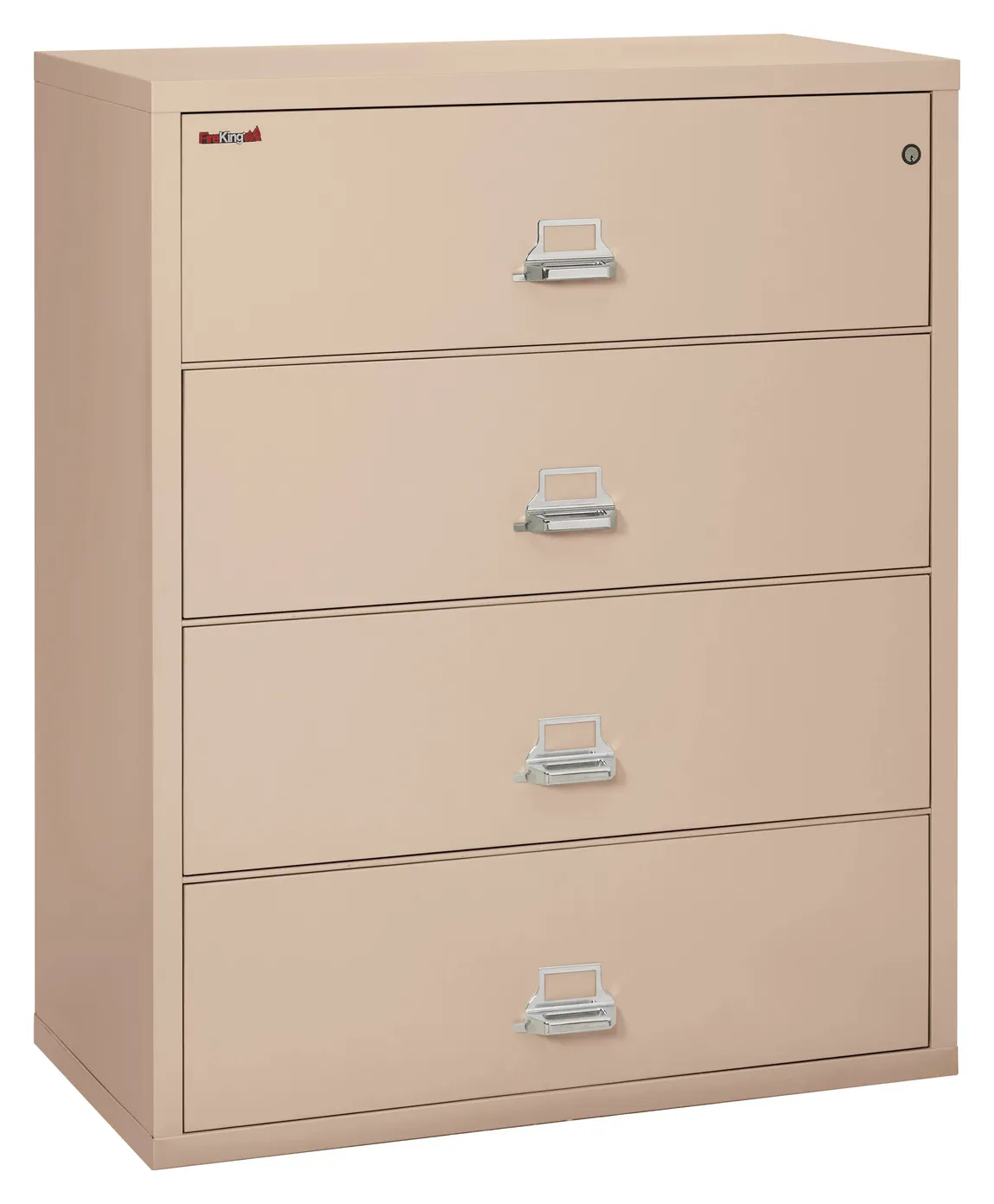 4 Drawer Lateral Fireproof File Cabinet - 45
