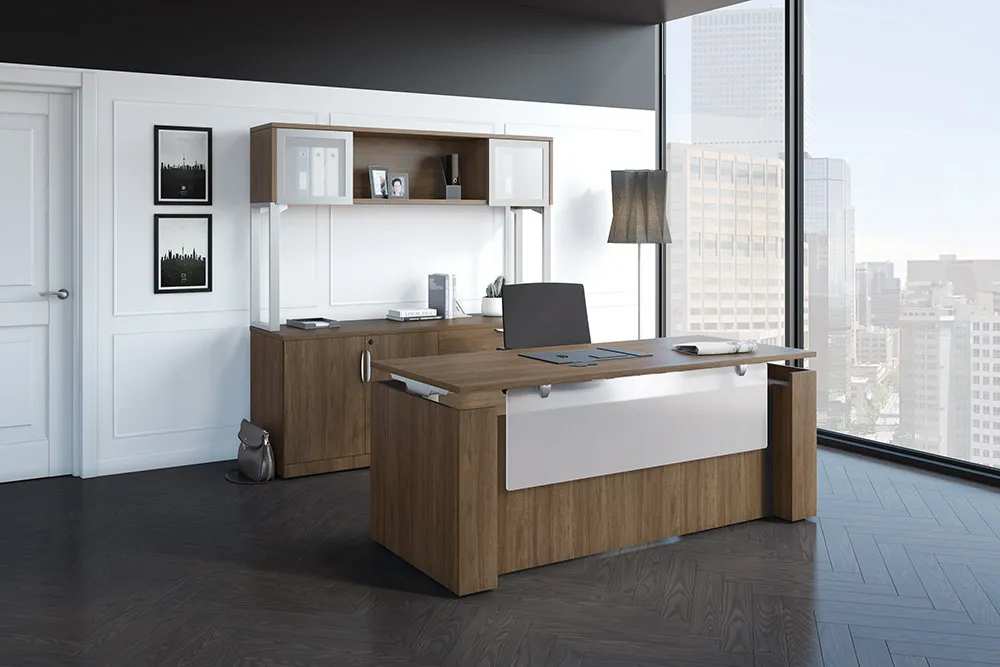 Adjustable Height Executive Desk