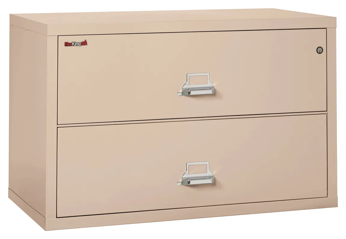 2 Drawer Lateral Fireproof File Cabinet - 45