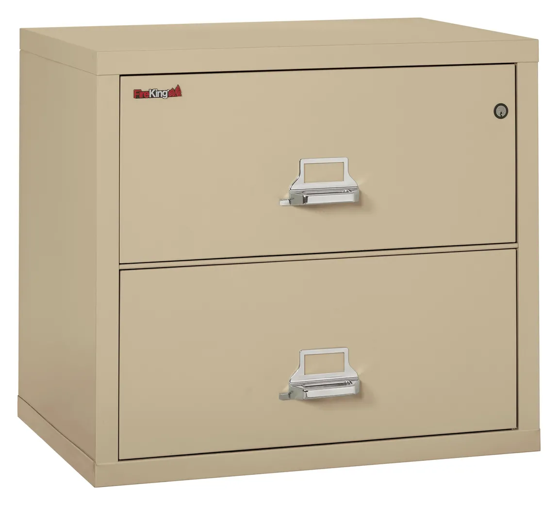 2 Drawer Lateral Fireproof File Cabinet - 32