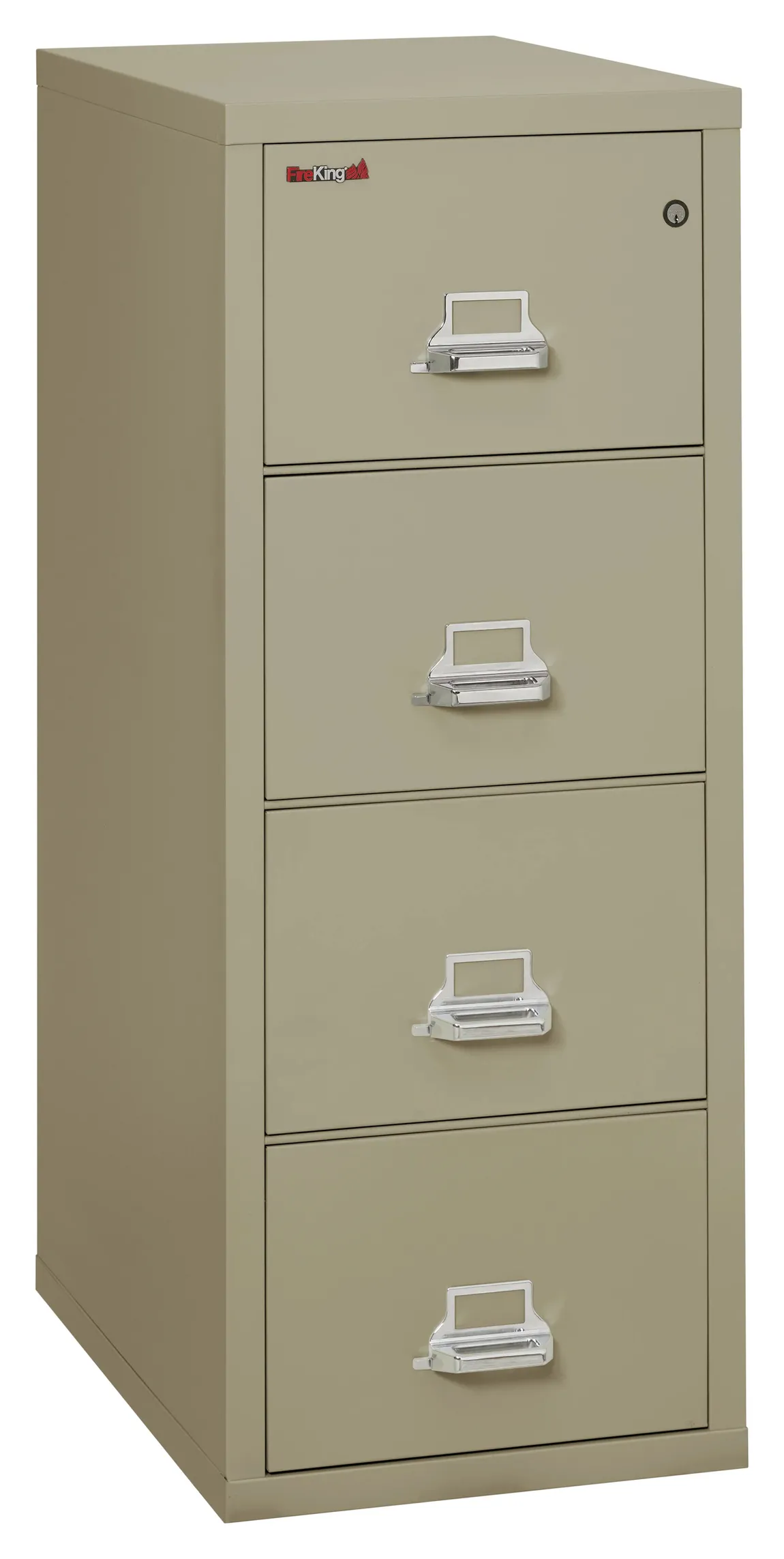 4 Drawer Vertical Fireproof File Cabinet - 21