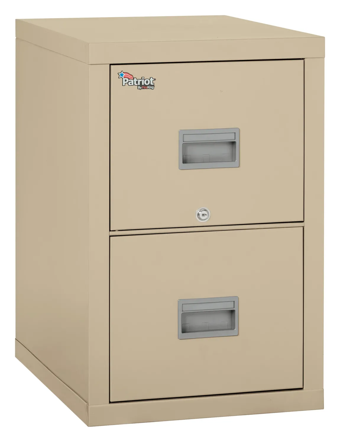 2 Drawer Fireproof File Cabinet - Legal & Letter Size