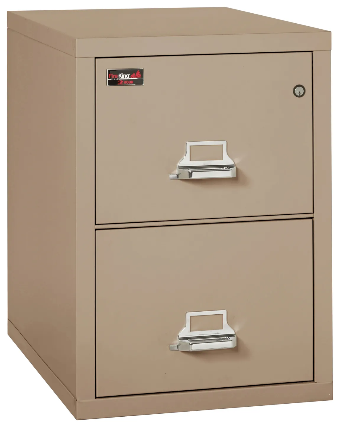 2 Drawer Fireproof File Cabinet - Letter Size