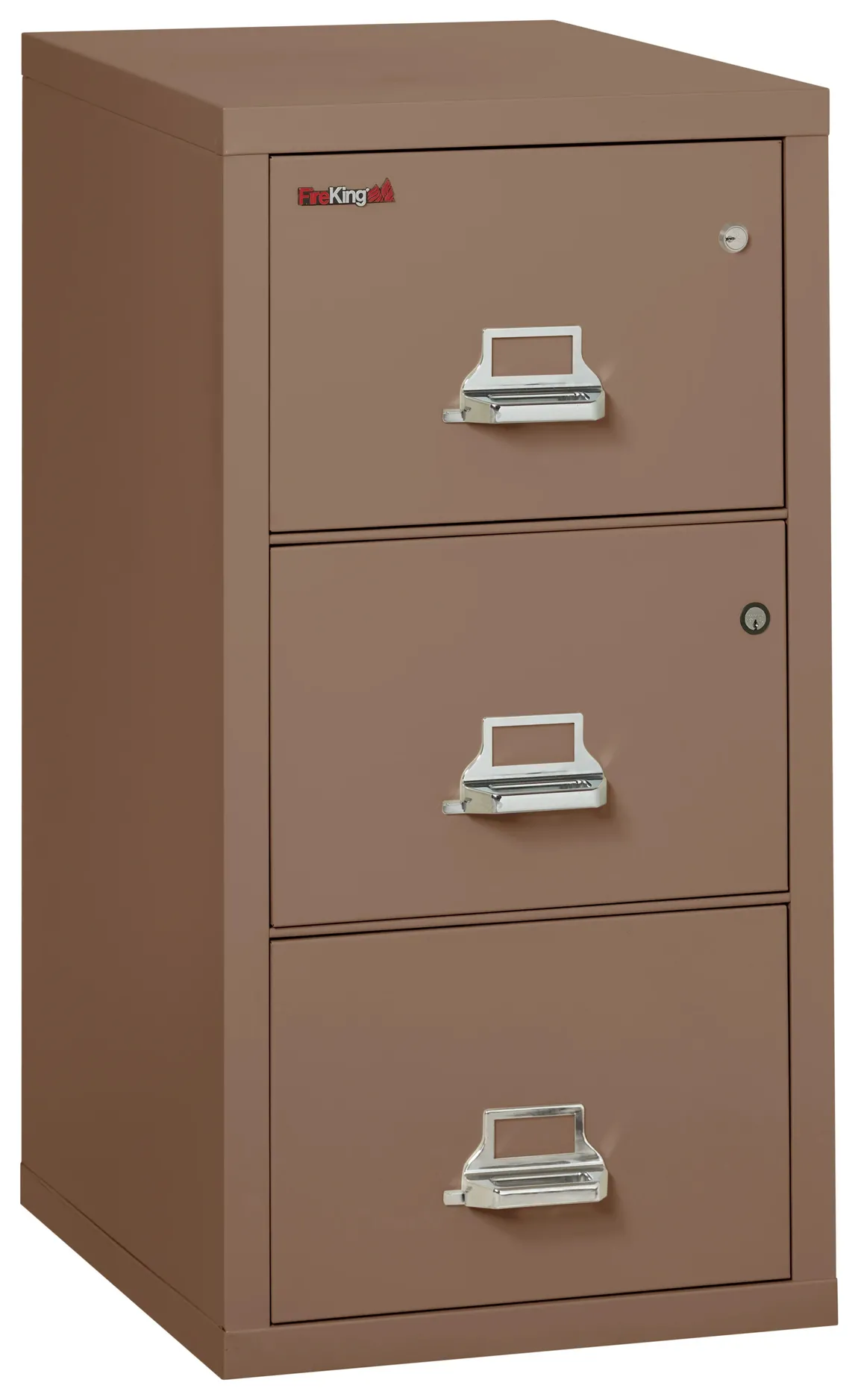 3 Drawer Fireproof File Cabinet with Hidden Safe