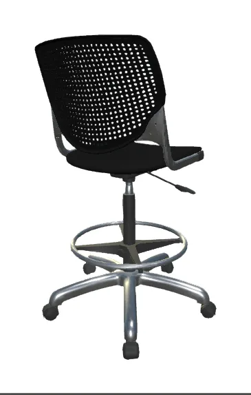 small drafting stool with wheels 11