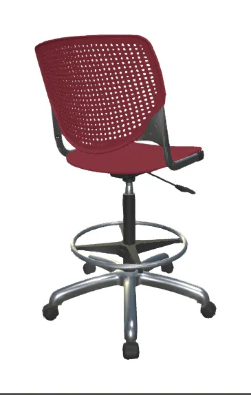 small drafting stool with wheels 11