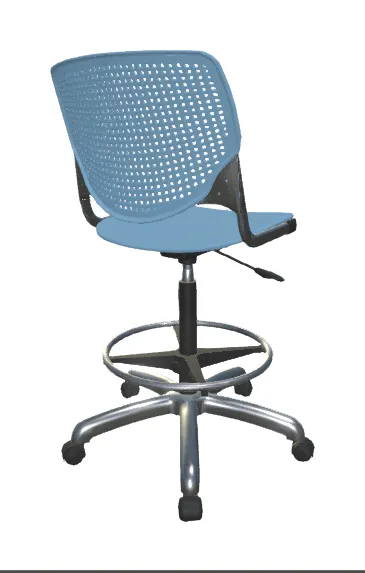 small drafting stool with wheels 11