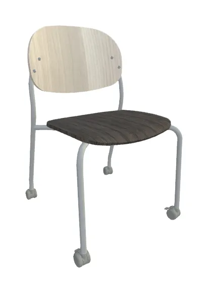 small chair on wheels 12