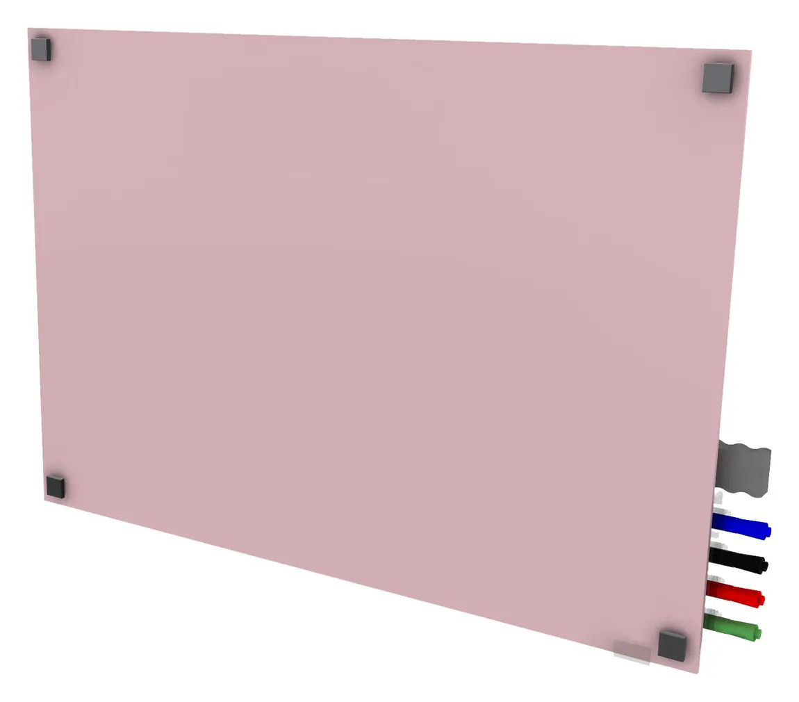 small magnetic glass dry erase whiteboard 12