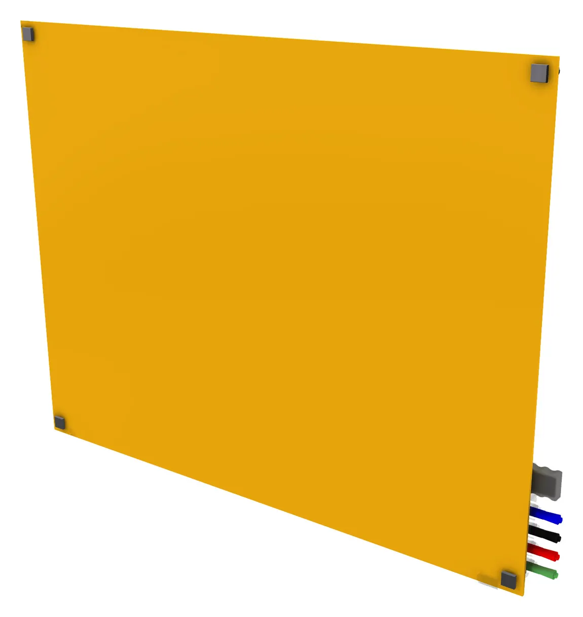 small magnetic glass dry erase whiteboard 12