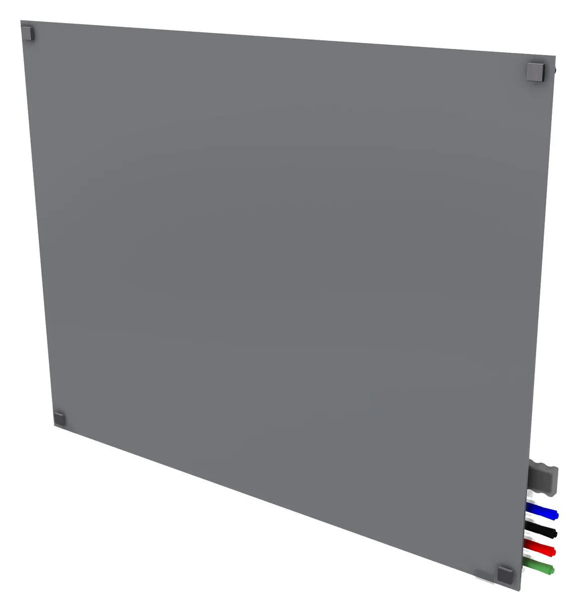 small magnetic glass dry erase whiteboard 16