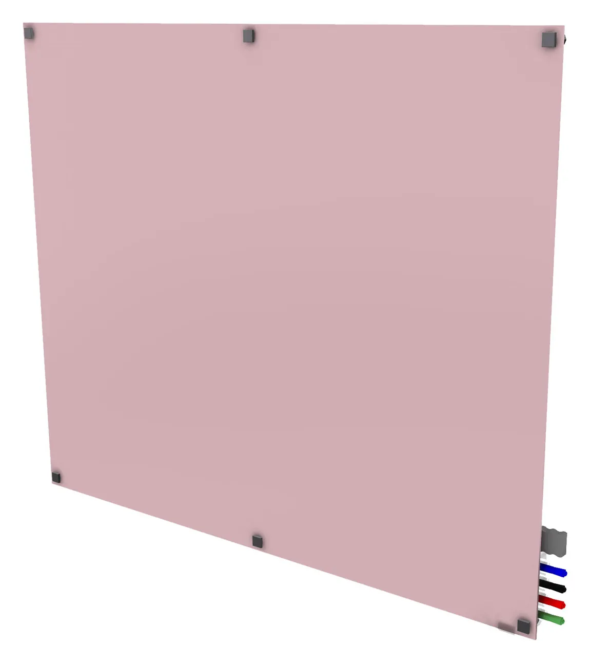 small magnetic glass dry erase whiteboard 12