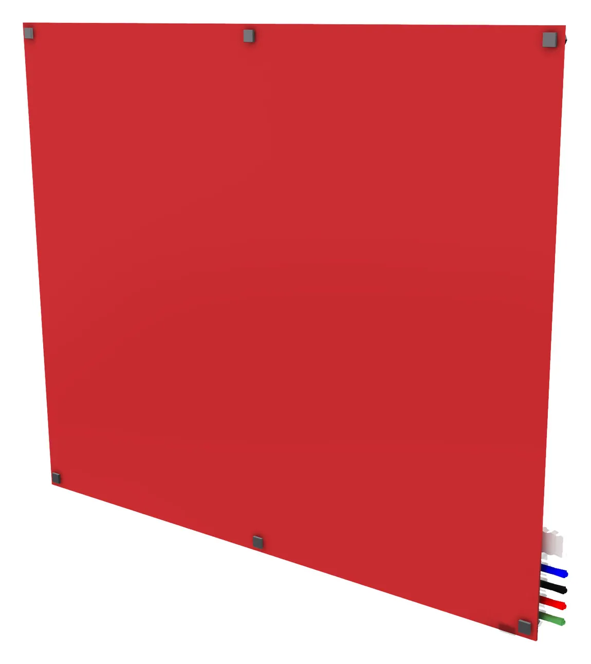 small magnetic glass dry erase whiteboard 14