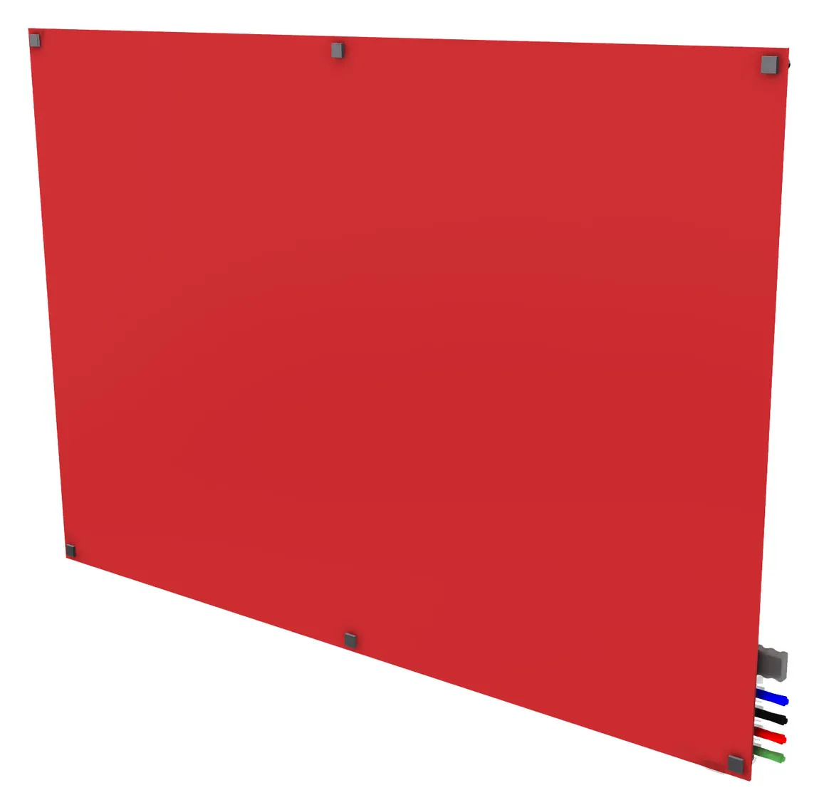 small magnetic glass dry erase whiteboard 14