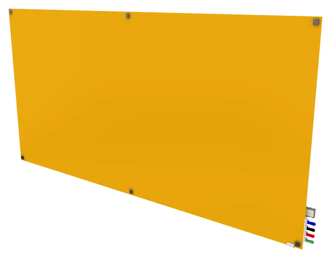 small magnetic glass dry erase whiteboard 12