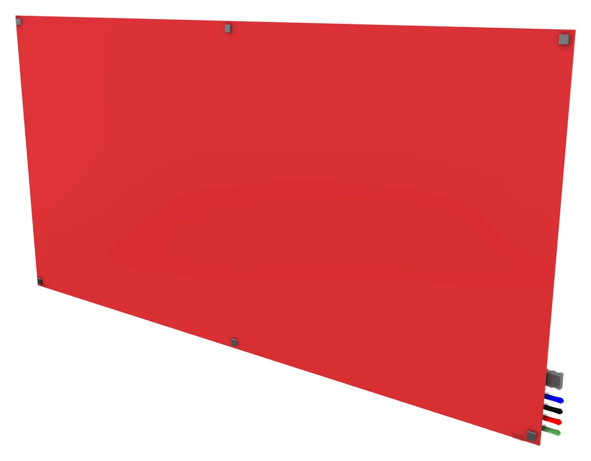 small magnetic glass dry erase whiteboard 14