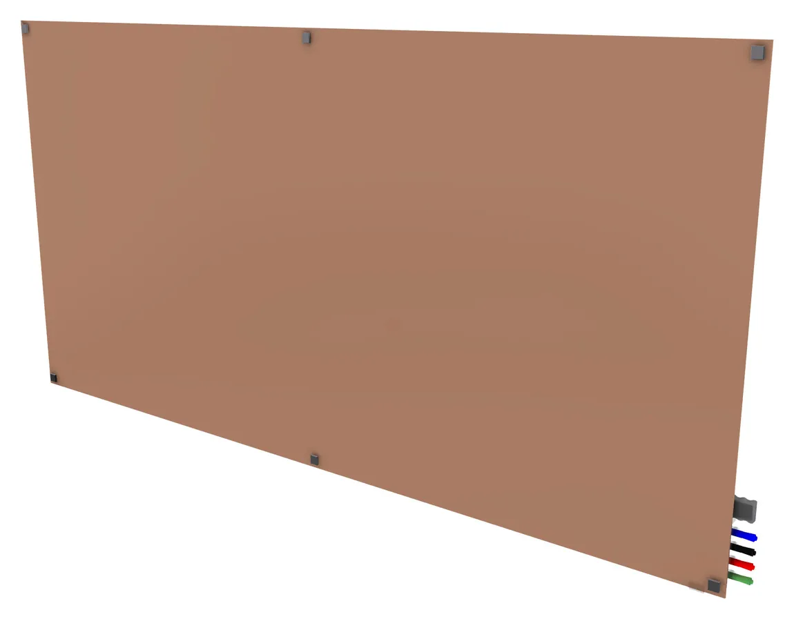 small magnetic glass dry erase whiteboard 16