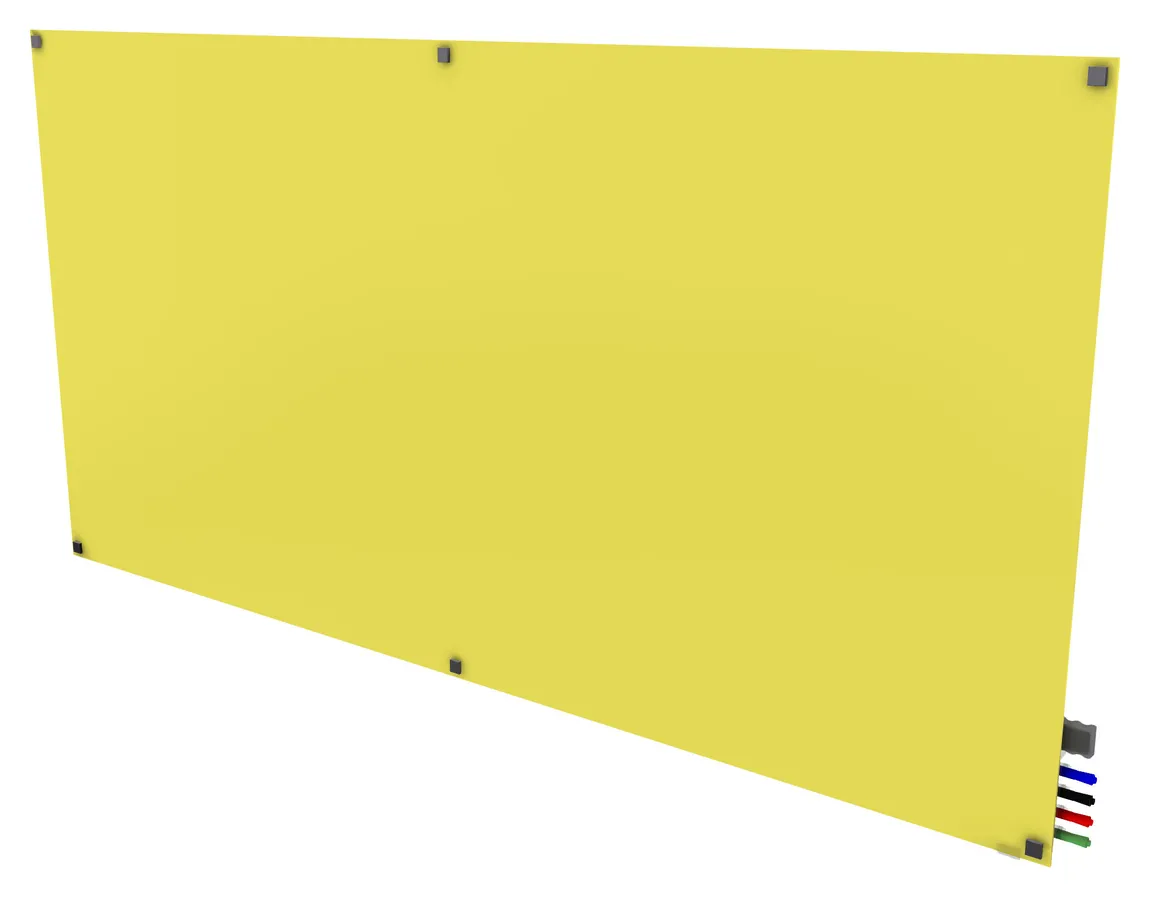 small magnetic glass dry erase whiteboard 18