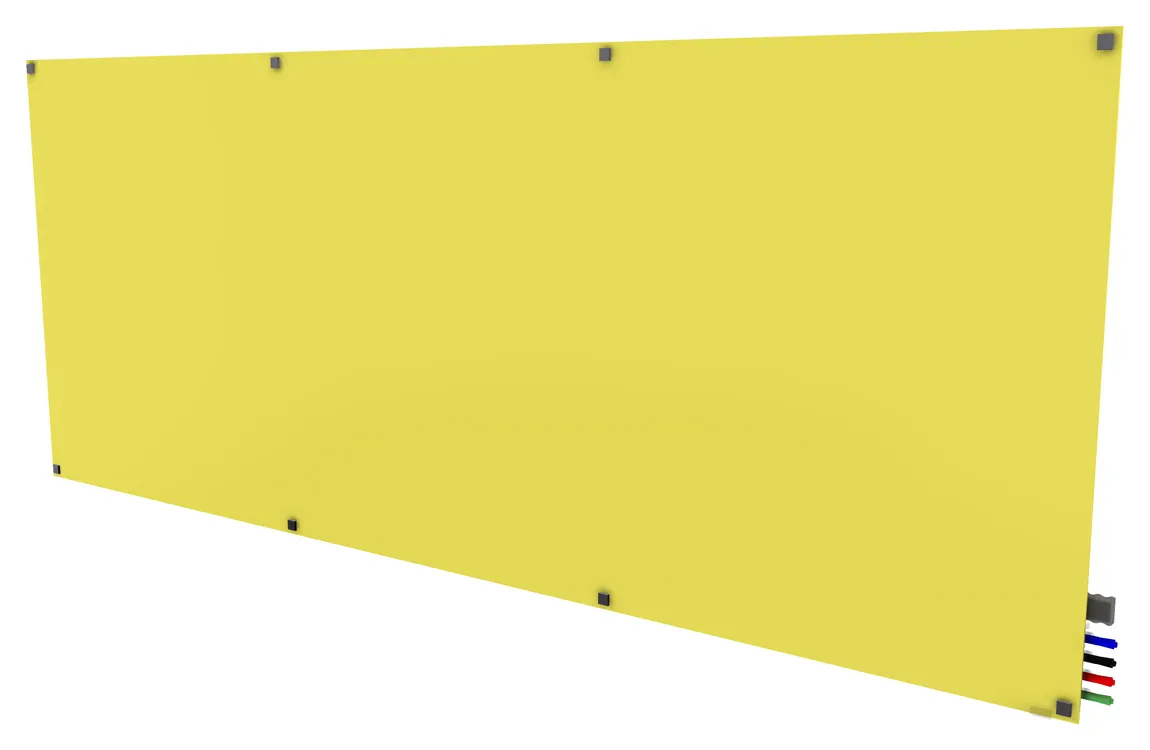 small magnetic glass dry erase whiteboard 18