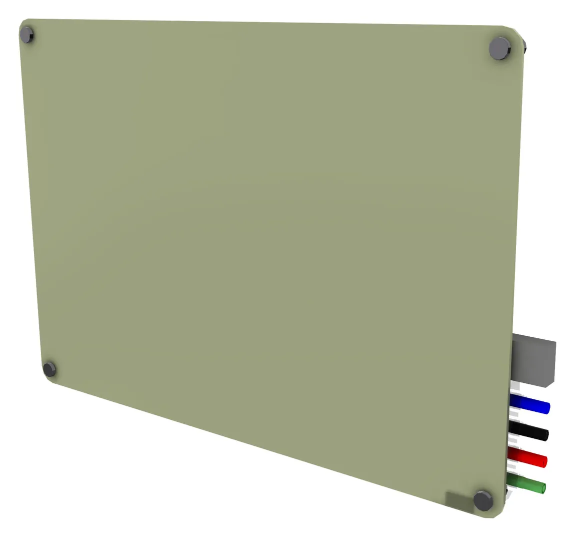 Magnetic Glass Dry Erase Whiteboard