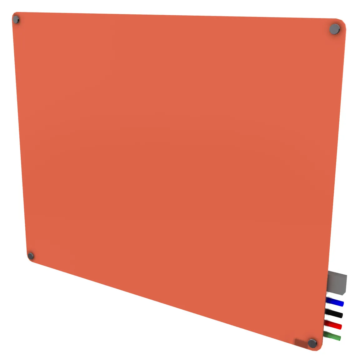 small magnetic glass dry erase whiteboard 14
