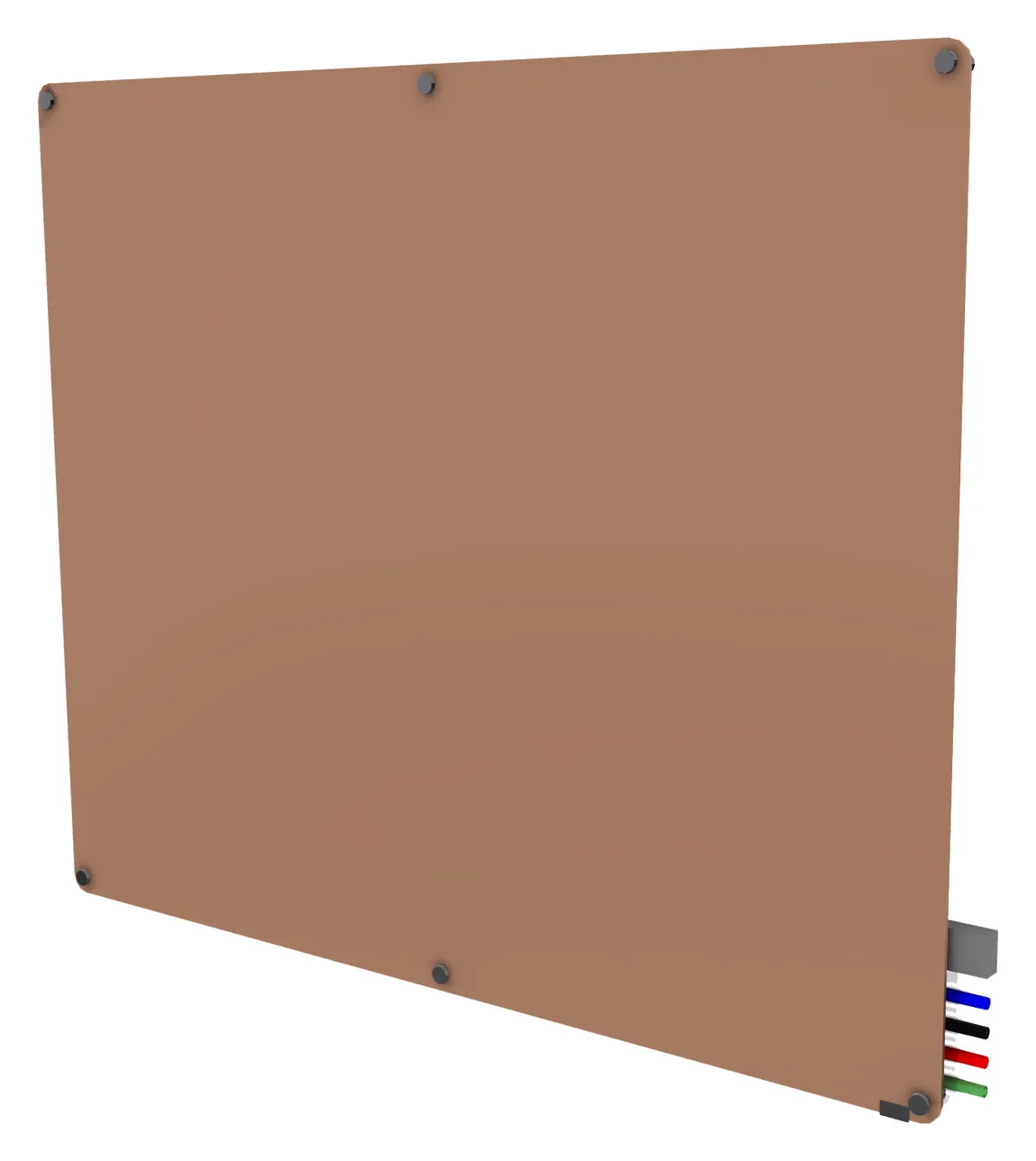 small magnetic glass dry erase whiteboard 16