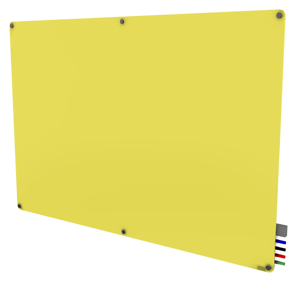 small magnetic glass dry erase whiteboard 18