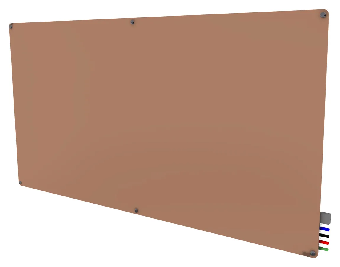 small magnetic glass dry erase whiteboard 16