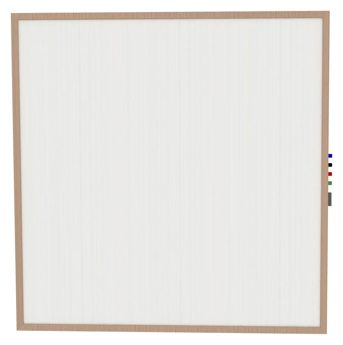 Magnetic Whiteboard with Wood Frame