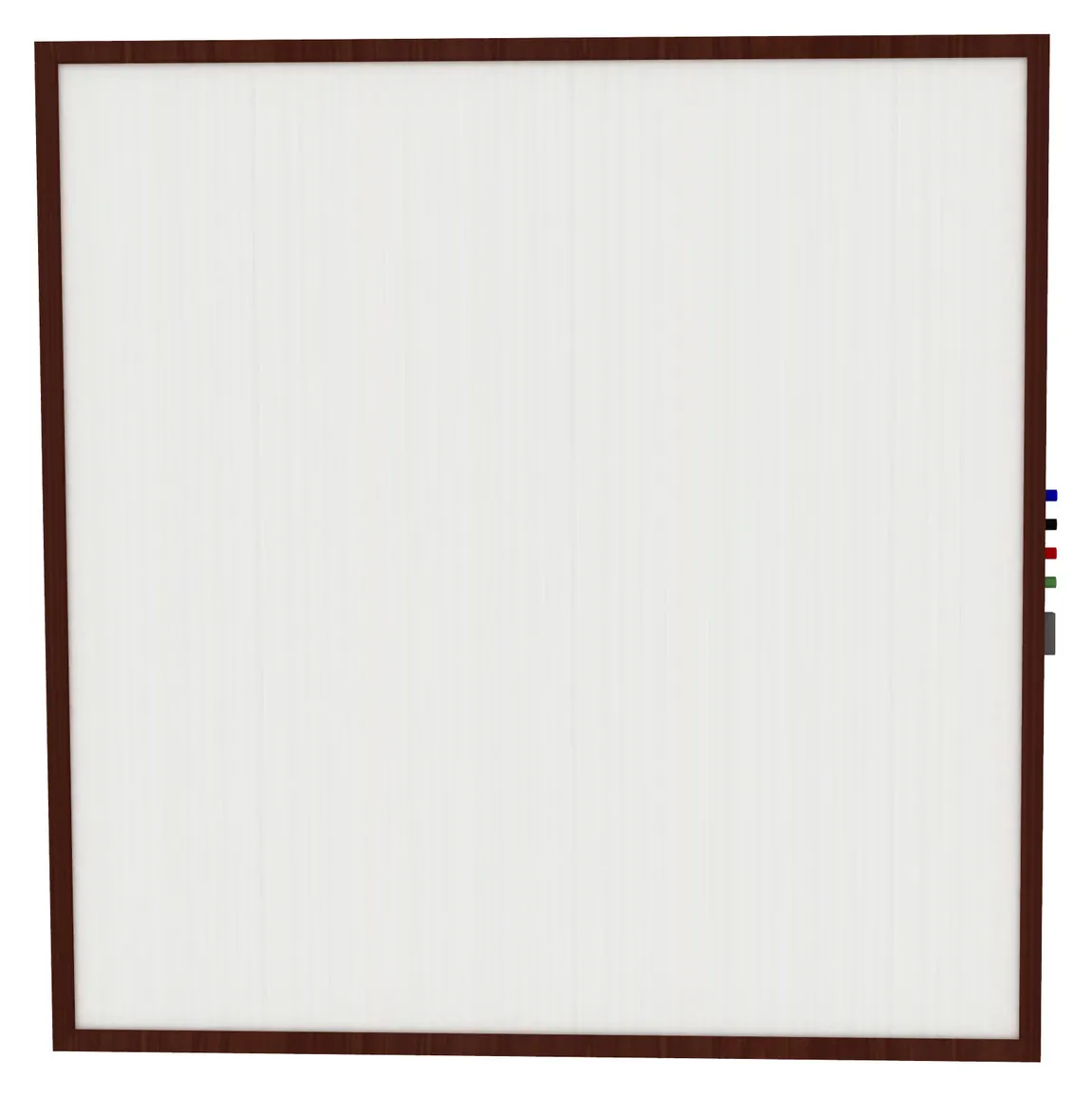 Magnetic Whiteboard with Wood Frame