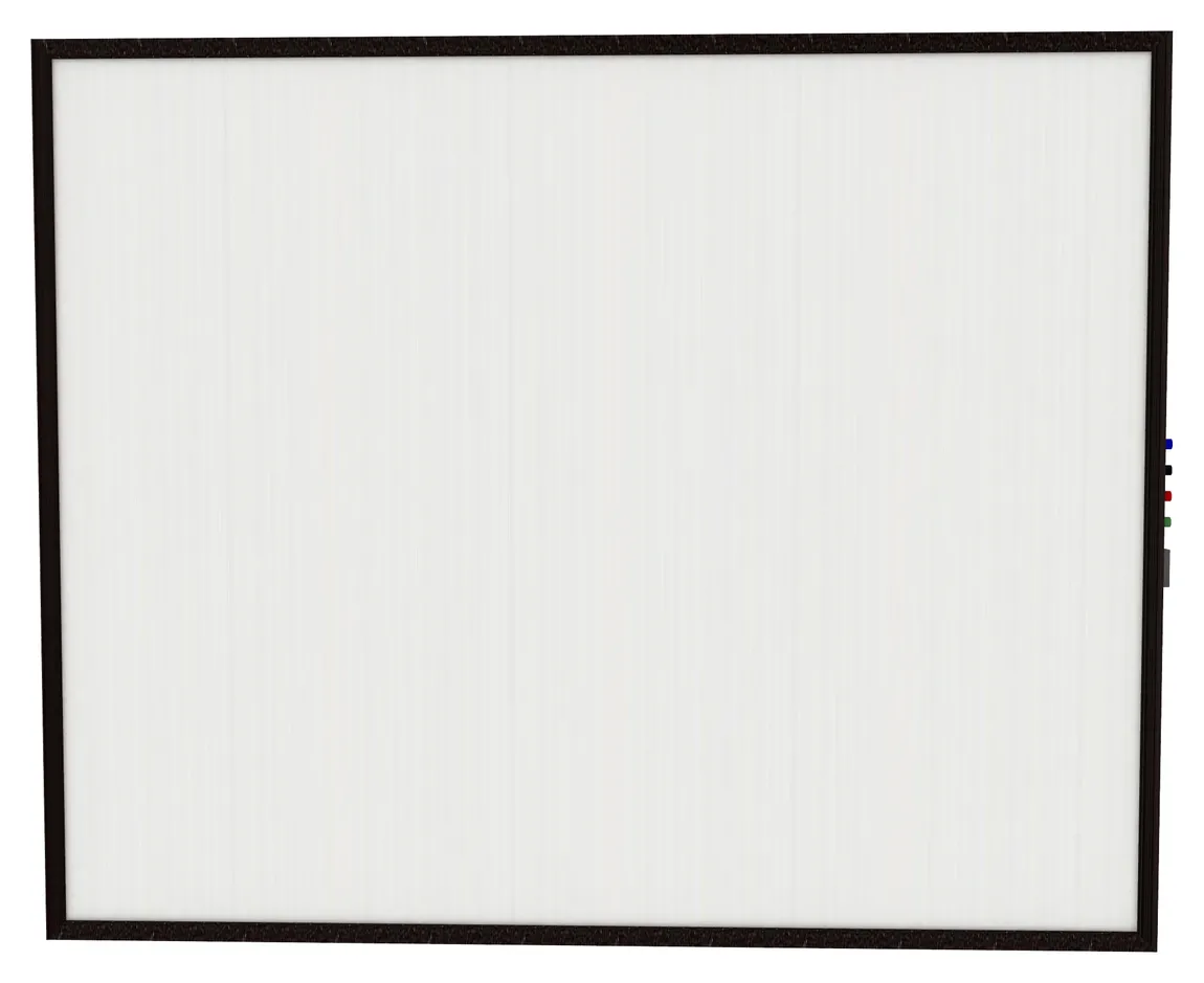 Magnetic Whiteboard with Wood Frame