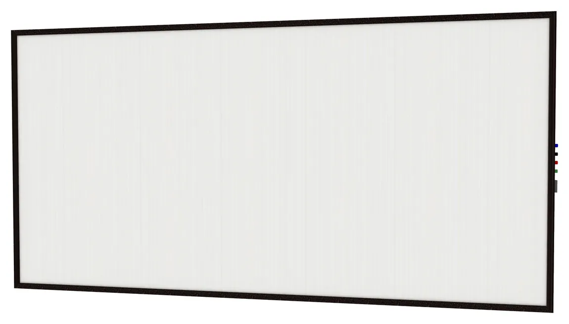 Magnetic Whiteboard with Wood Frame