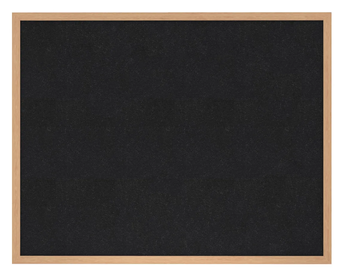 Rubber Bulletin Board with Wood Frame - 60