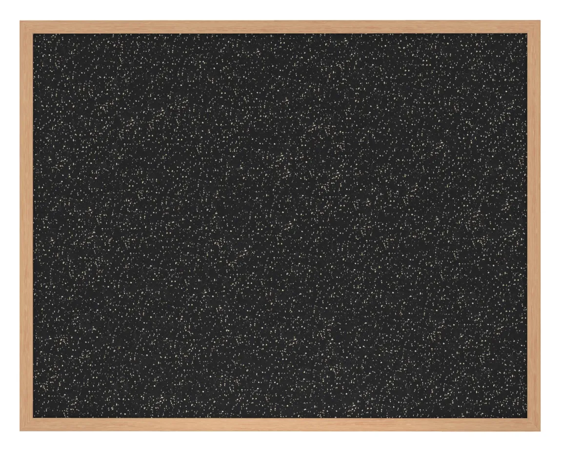 Rubber Bulletin Board with Wood Frame - 60