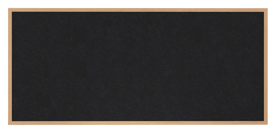 Rubber Bulletin Board with Wood Frame - 120