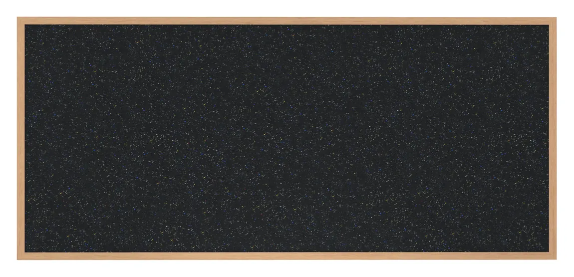 Rubber Bulletin Board with Wood Frame - 120