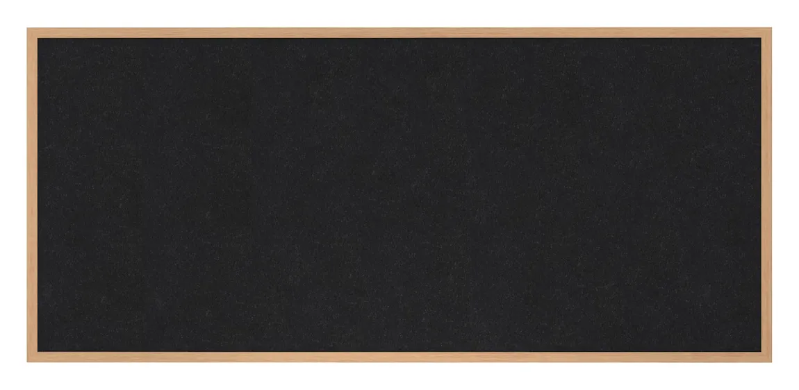 Rubber Bulletin Board with Wood Frame - 144